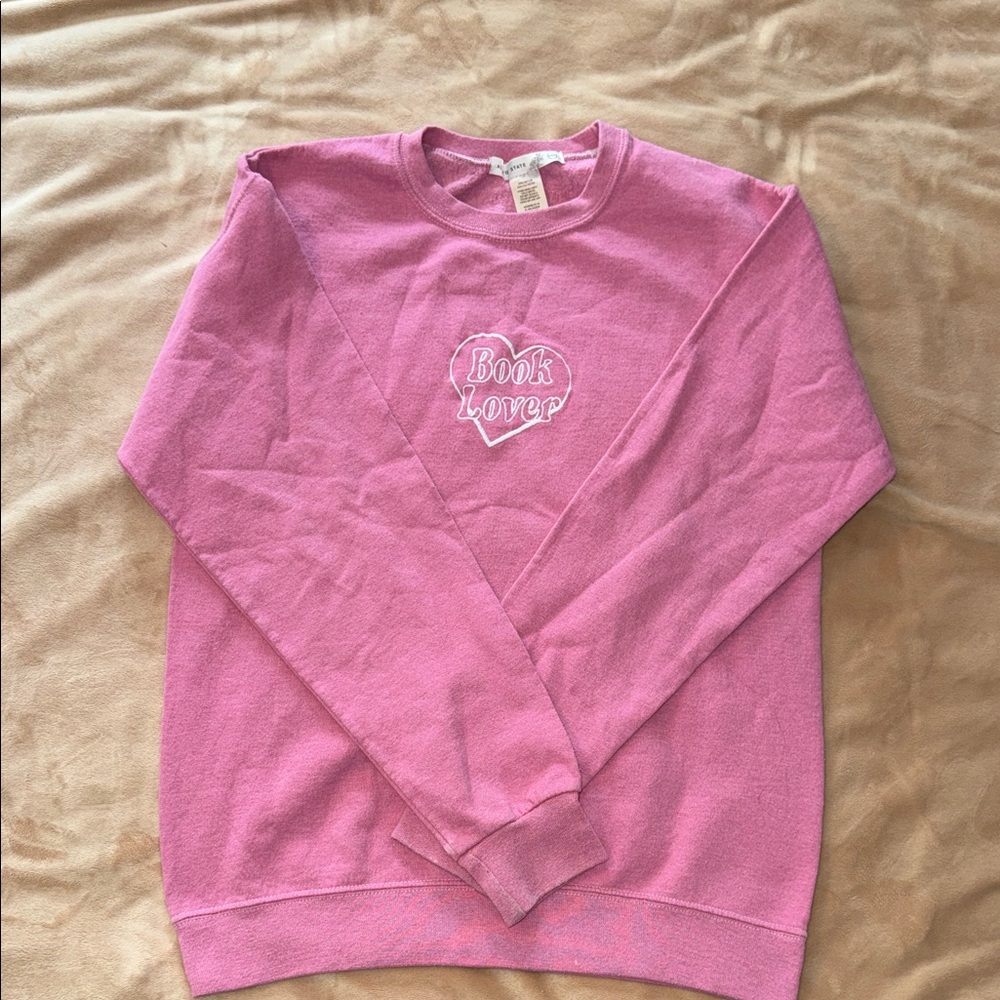 Altar'd State Book Lover Sweatshirt - XXS/XS
